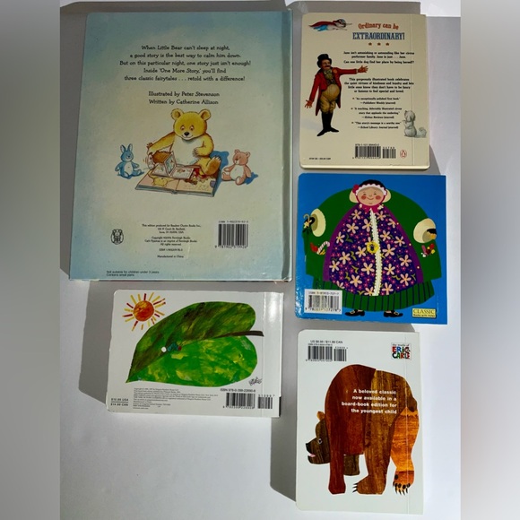 Children’s Board Books/package of 5 pull & flip,circus,Eric Carle,& a quirky one - Picture 5 of 13